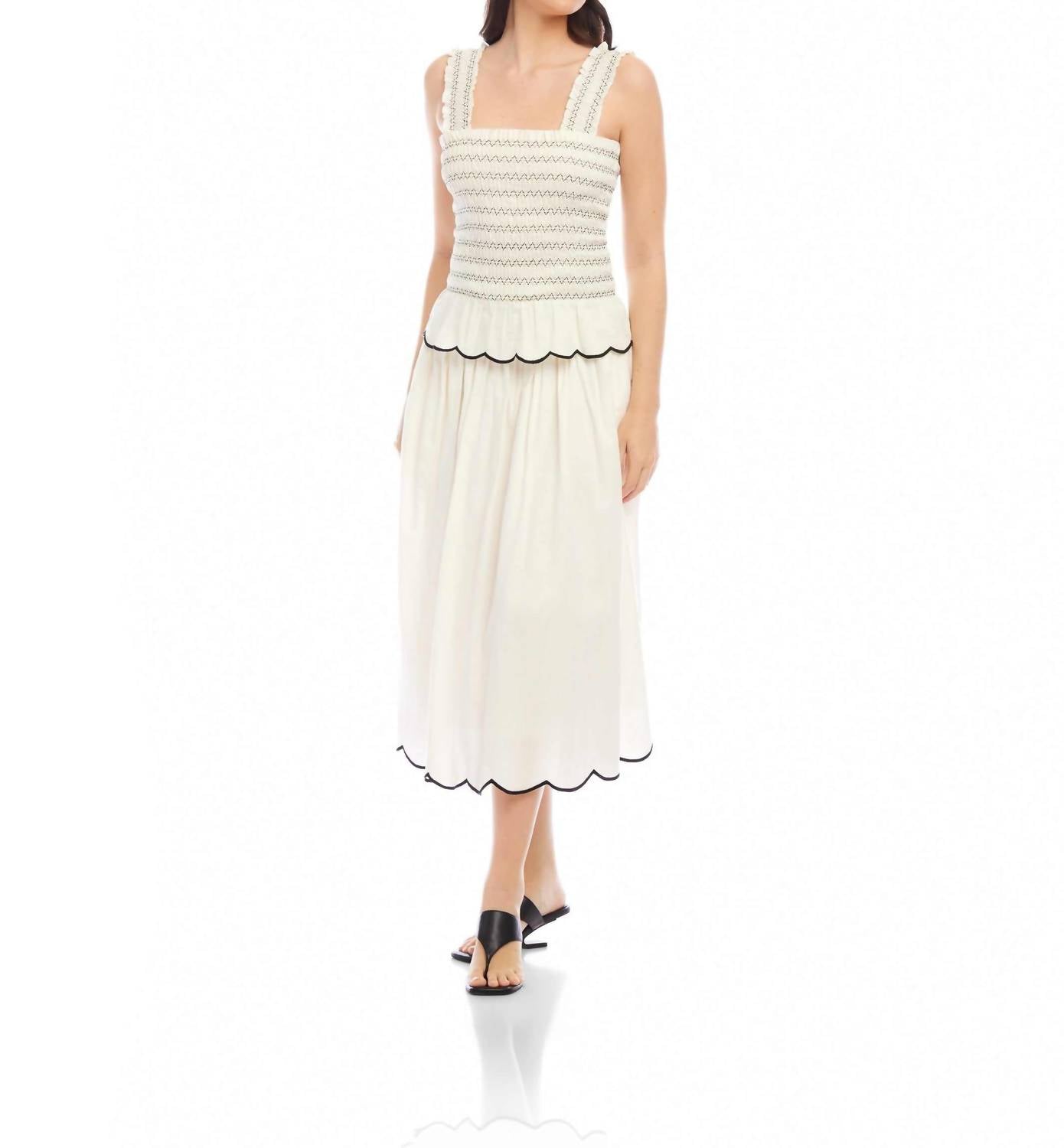 Fifteen Twenty - Elliot Smocked Tank Top