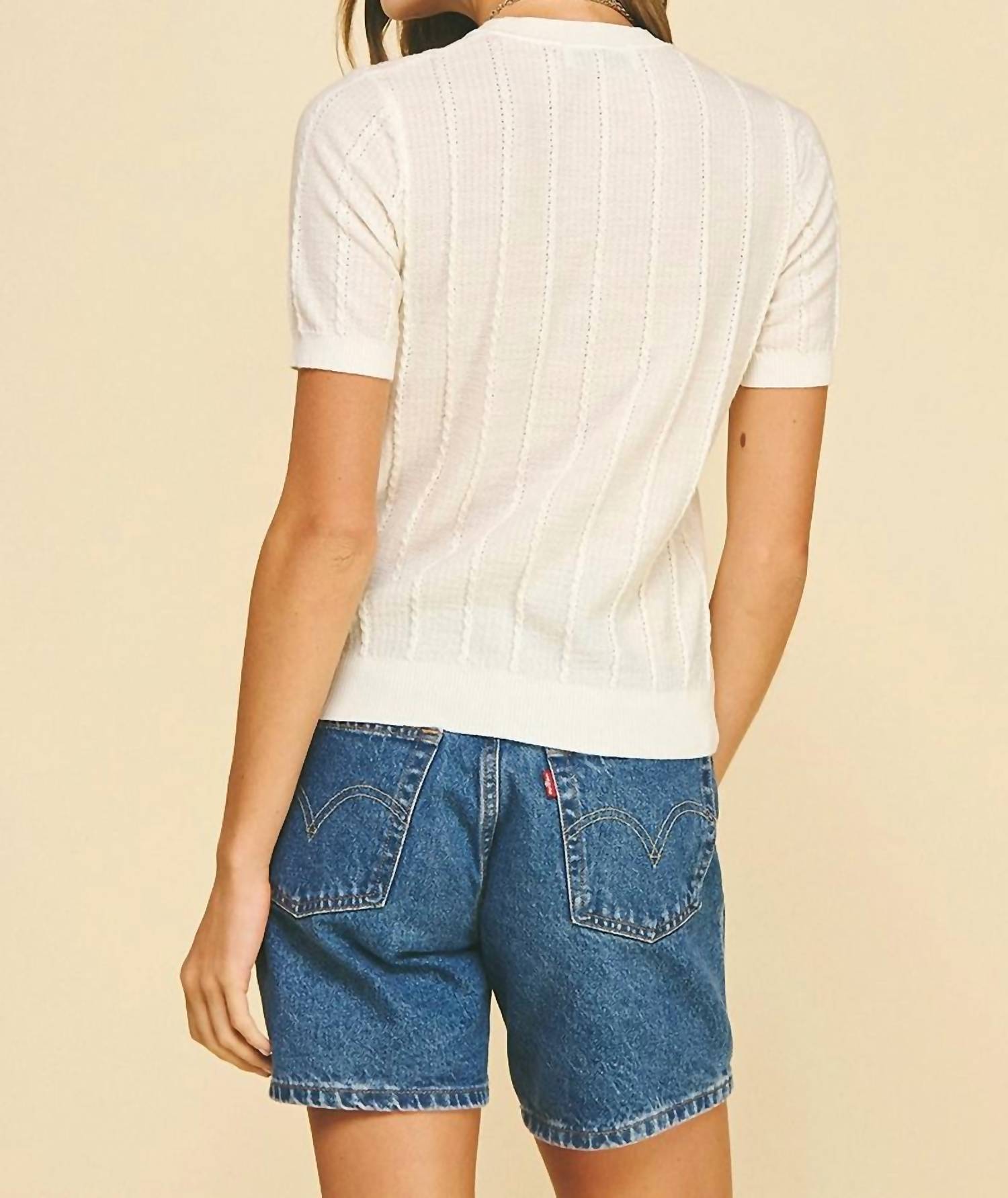 Pinch - Seaside Embroidered Knit Sweater