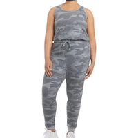 Danskin - Women's Soft Brushed Fleece Jumpsuit