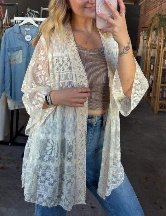 Pol - Lace Cardigan