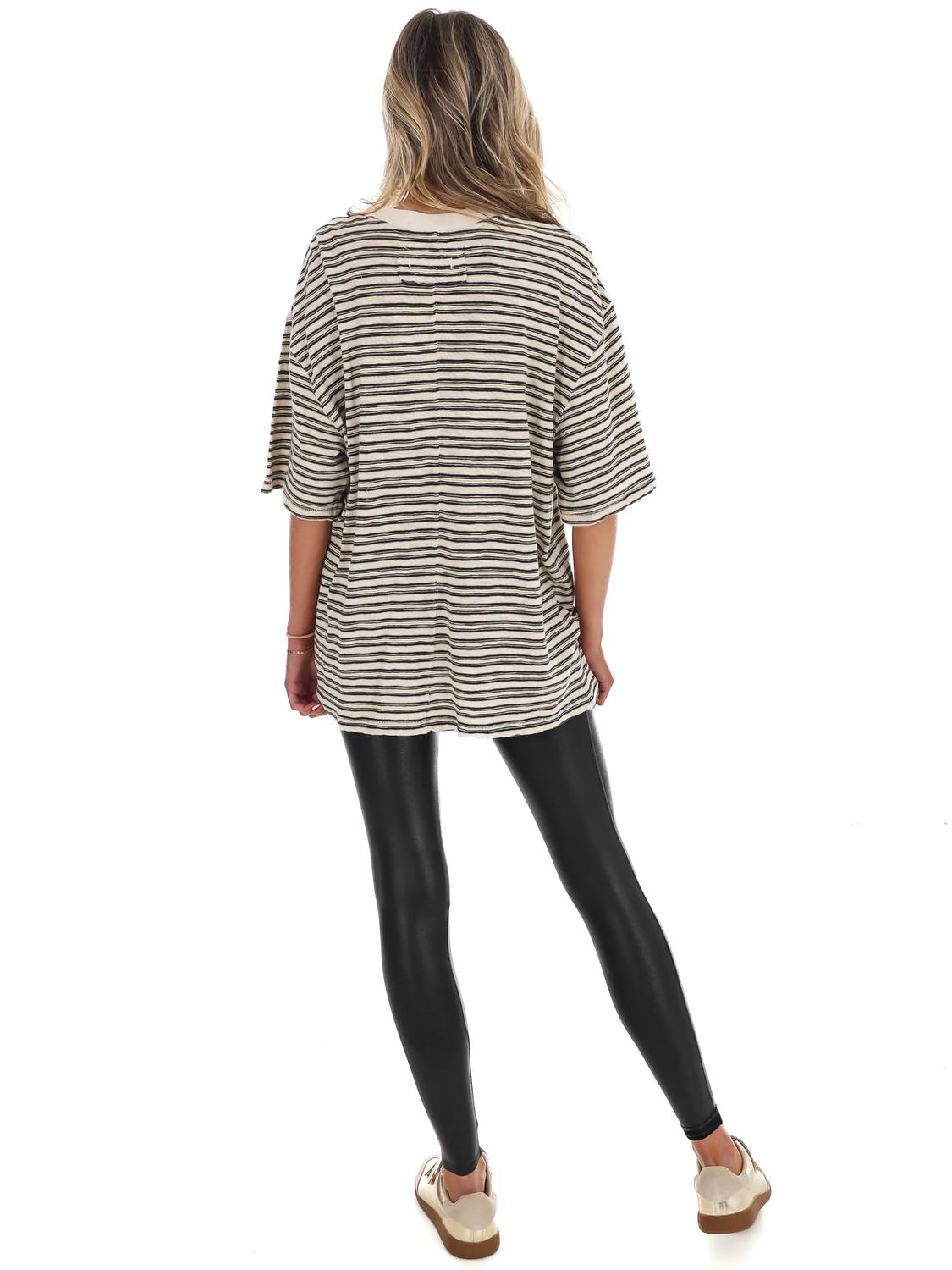 Free People - All Love Stripe Pocket Tee