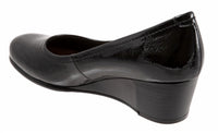 Sole Bliss Women's Winnie Dress Wedge in patent - women's shoe - alternate view