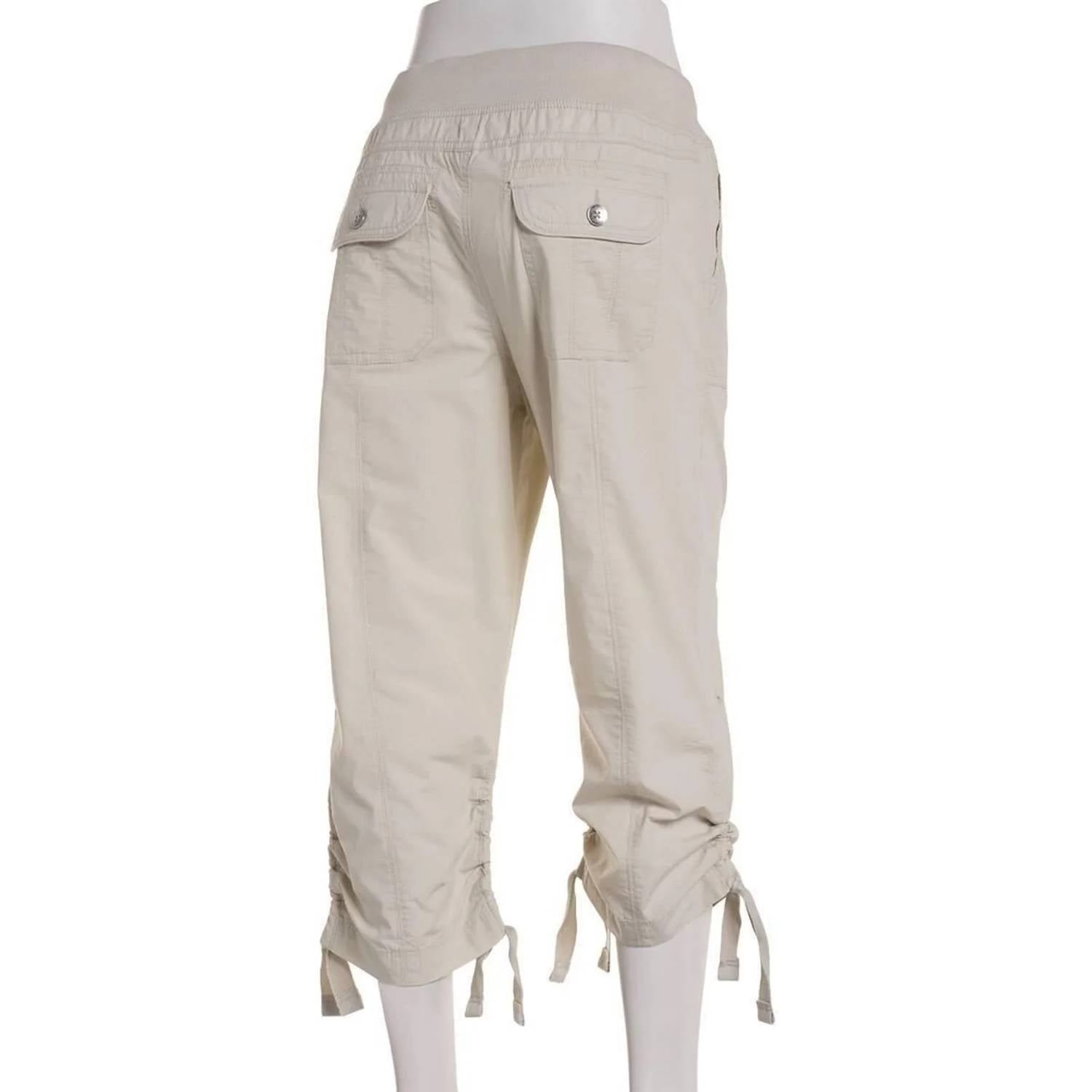 Calvin Klein - Women's Convertible Cargo Capri Pant