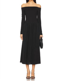 Rue Sophie - Rosette Midi Dress