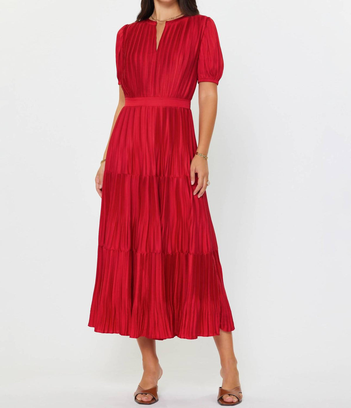 Current Air - Pleated Maxi Dress