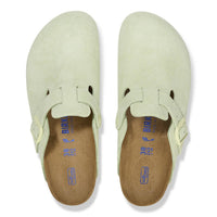 Birkenstock - Men's Boston Soft Footbed Suede Leather Closed Sandals