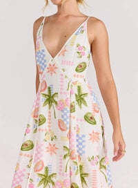Minkpink - Gracie Panel Midi Dress