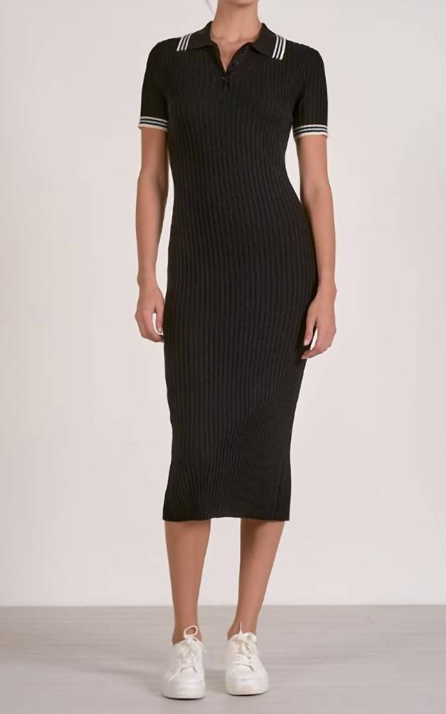 Elan - Short Sleeve Sweater Dress