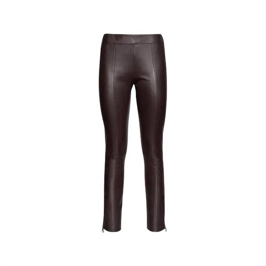 Salvatore Ferragamo - Women's Nappa Leather Thighs Pants