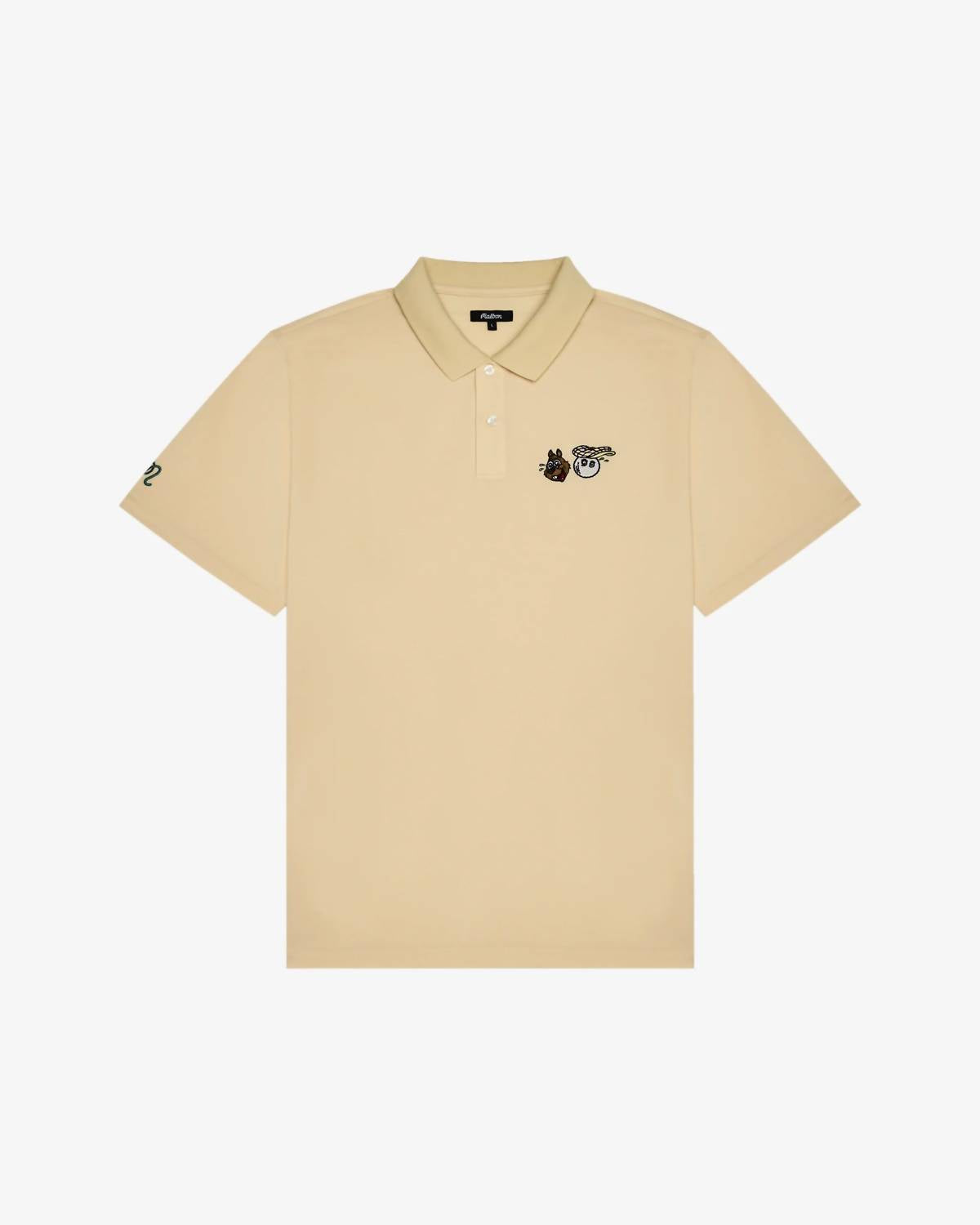 Malbon Golf - Two Man Scramble Pique Polo