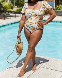 Marina West Swim - Puff Sleeve One Piece