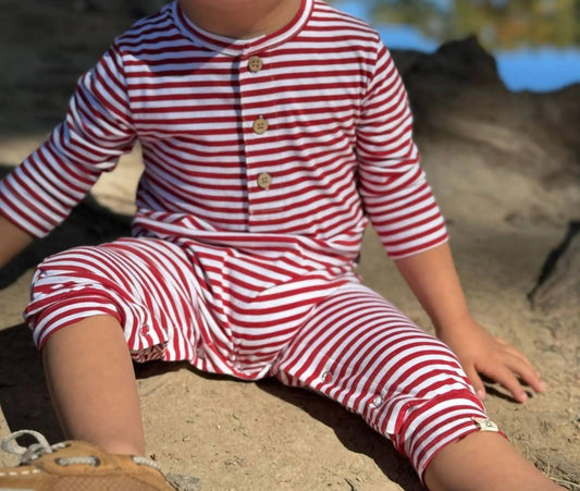 Me & Henry - Mason Stripe Romper