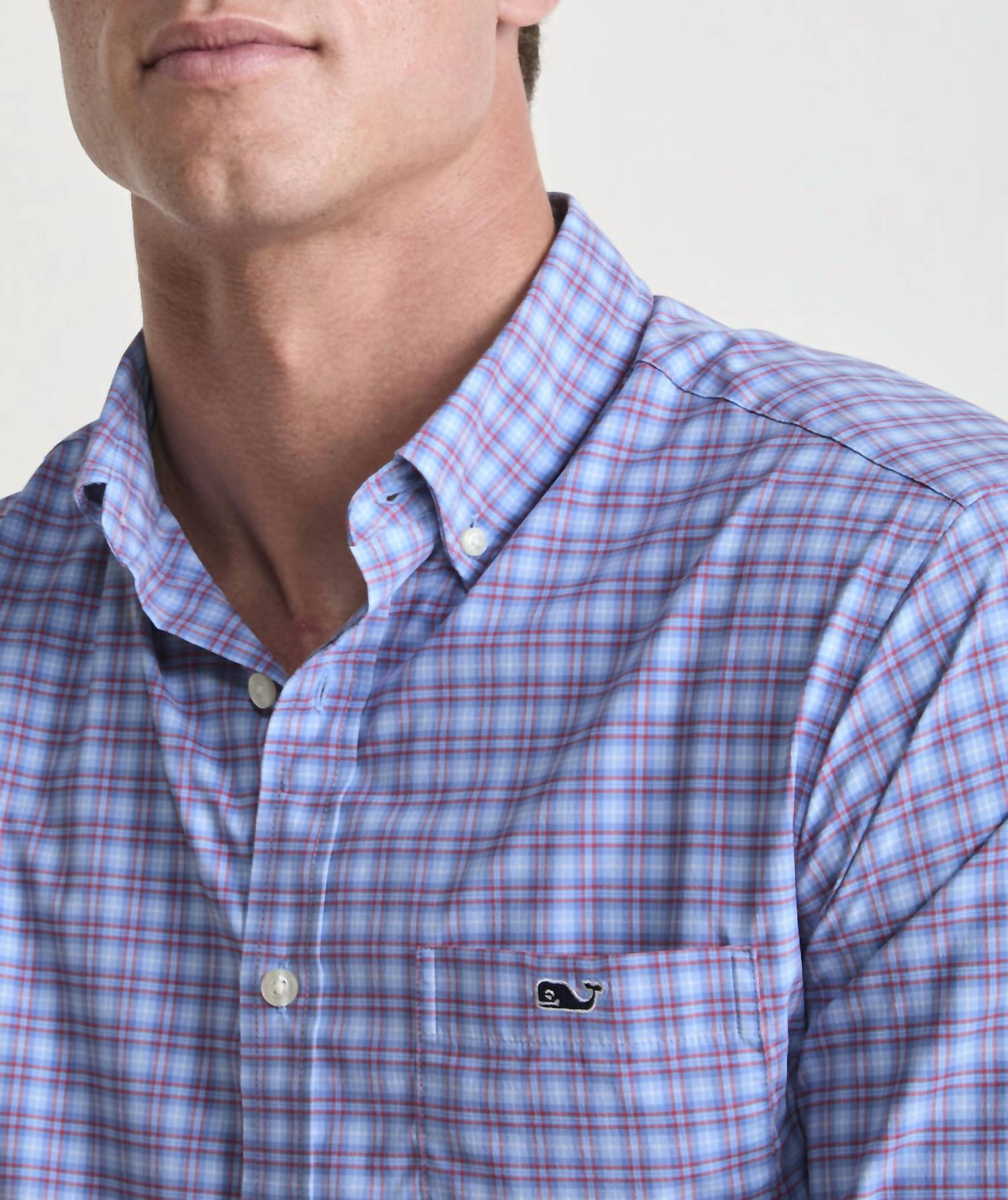 Vineyard Vines - Cobia Check Featherweight Performance Shirt