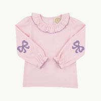 The Beaufort Bonnet Company - Girls Long Sleeve Ramona Ruffle Shirt