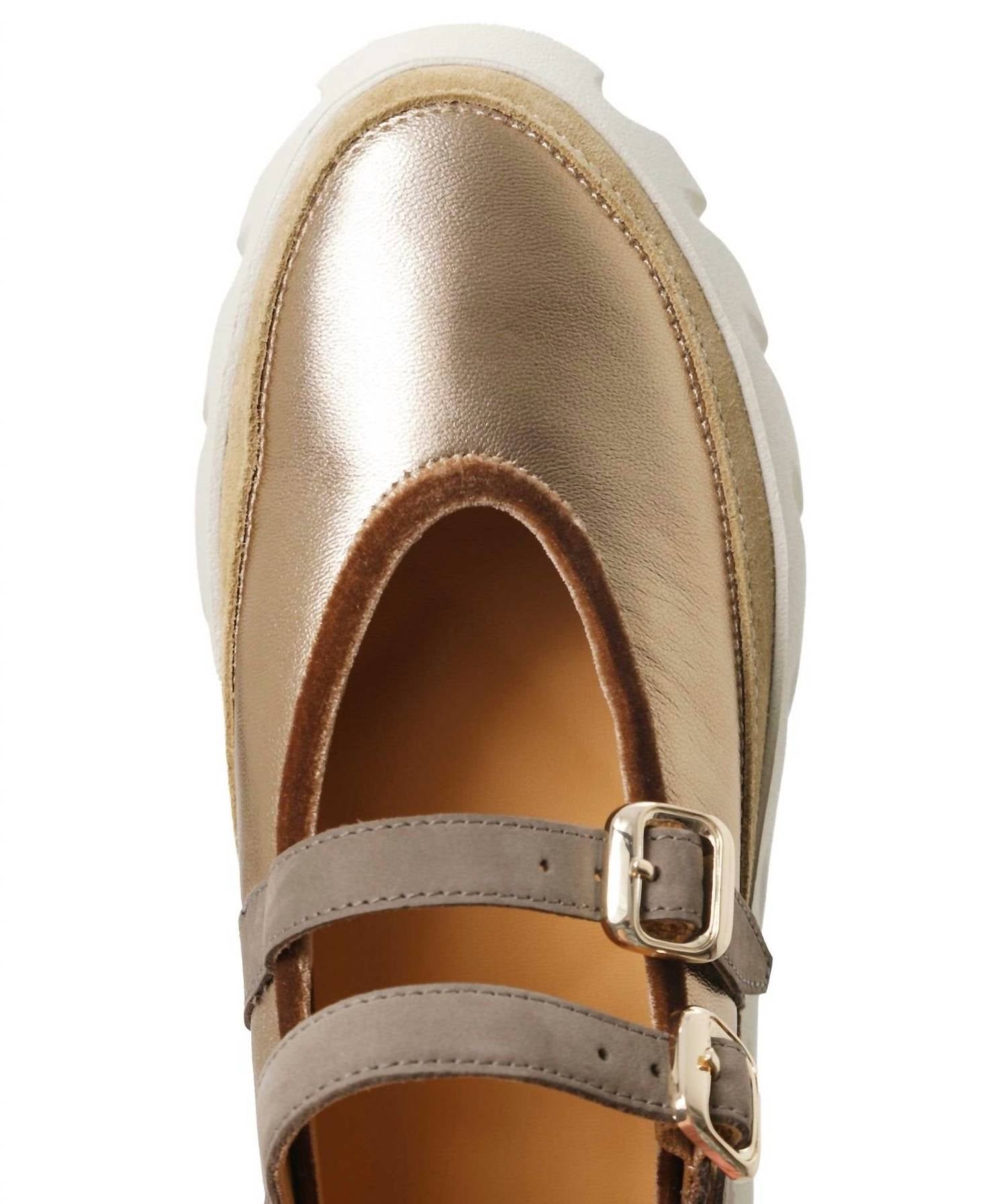 4Ccccees - Women's Tura Platform Ballet Shoe