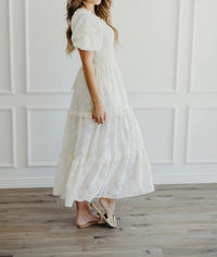 Mikarose - Ailen Champagne Midi Dress