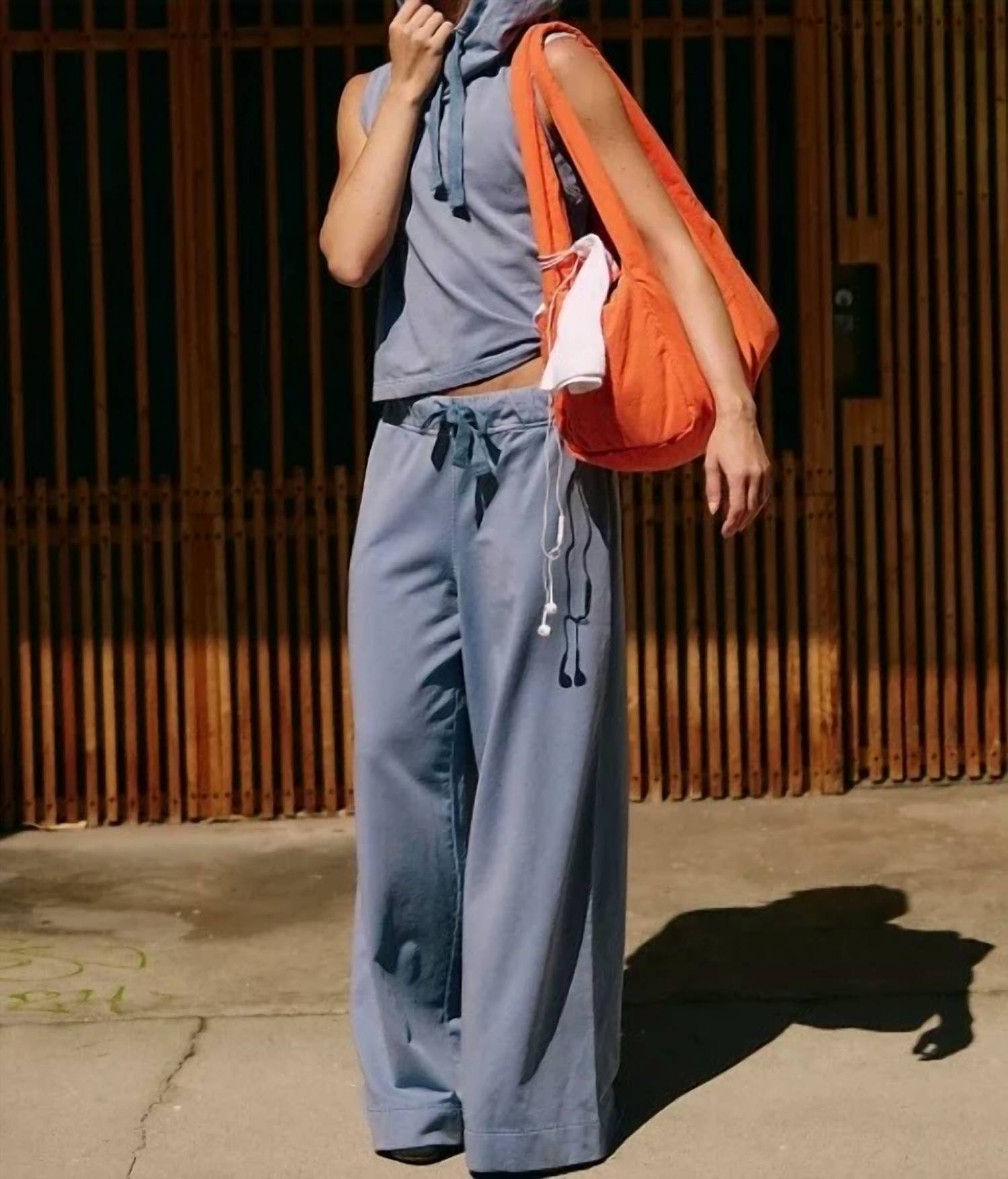 Free People - Keep Pace Hoodie Top And Pants Set