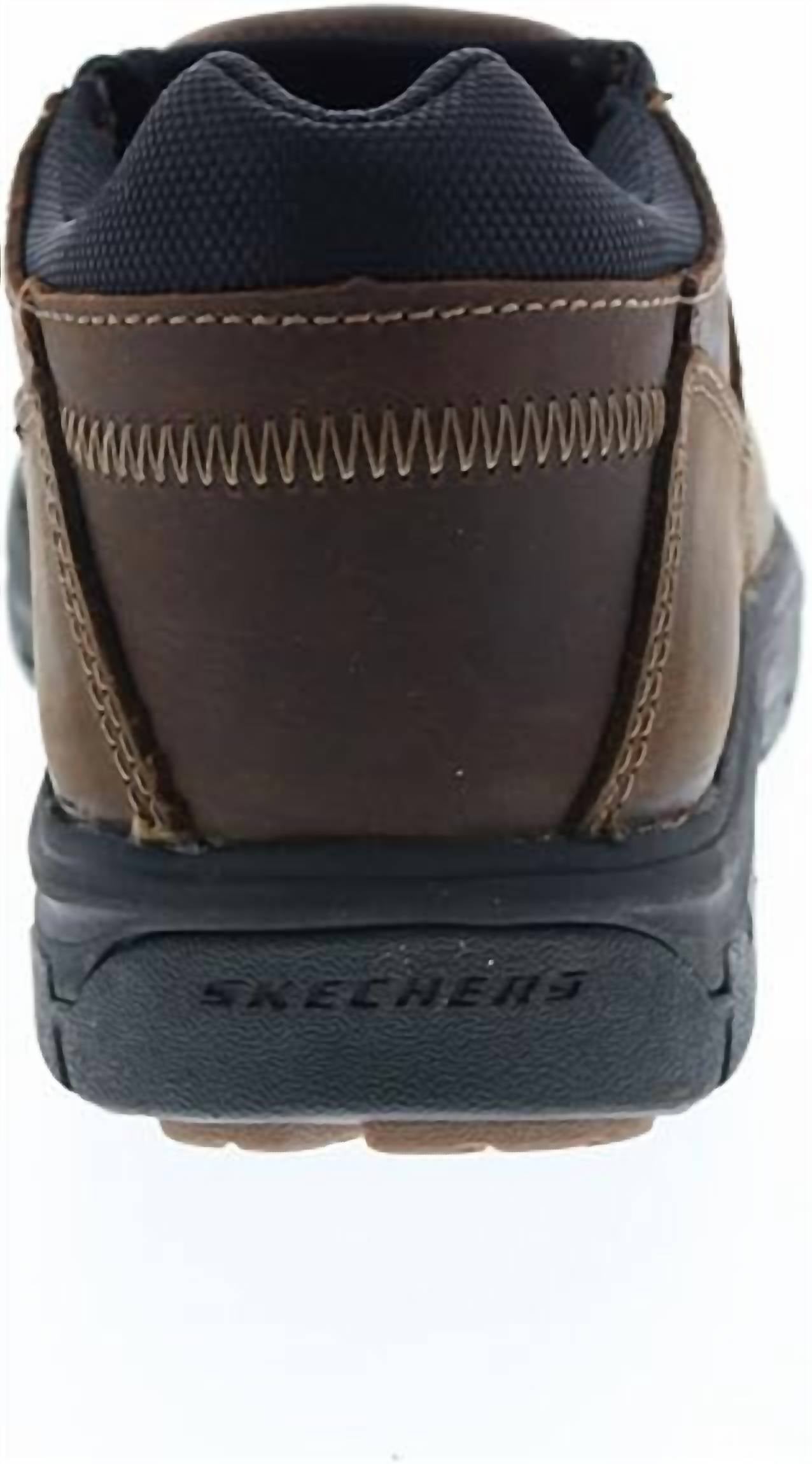 Skechers - Men's Vicksburk Rubustle Composite Toe Slip On Work Shoes