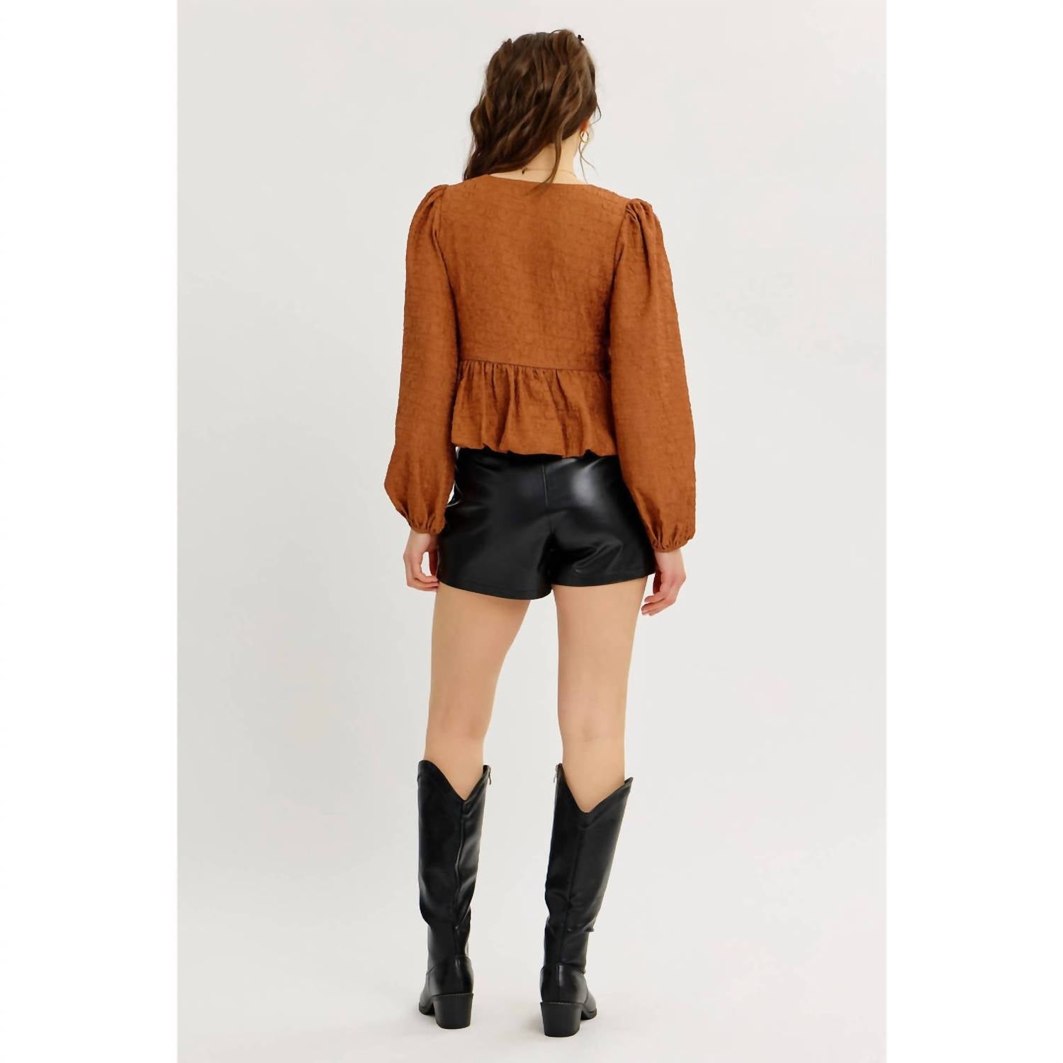 Idem Ditto - Camilla Bow Front Blouse