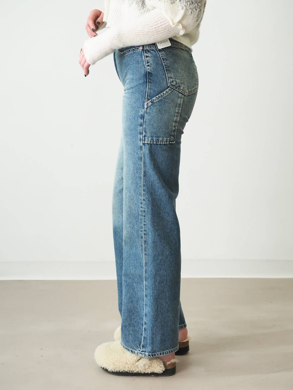 Free People - Tinsley Baggy High Rise Jean