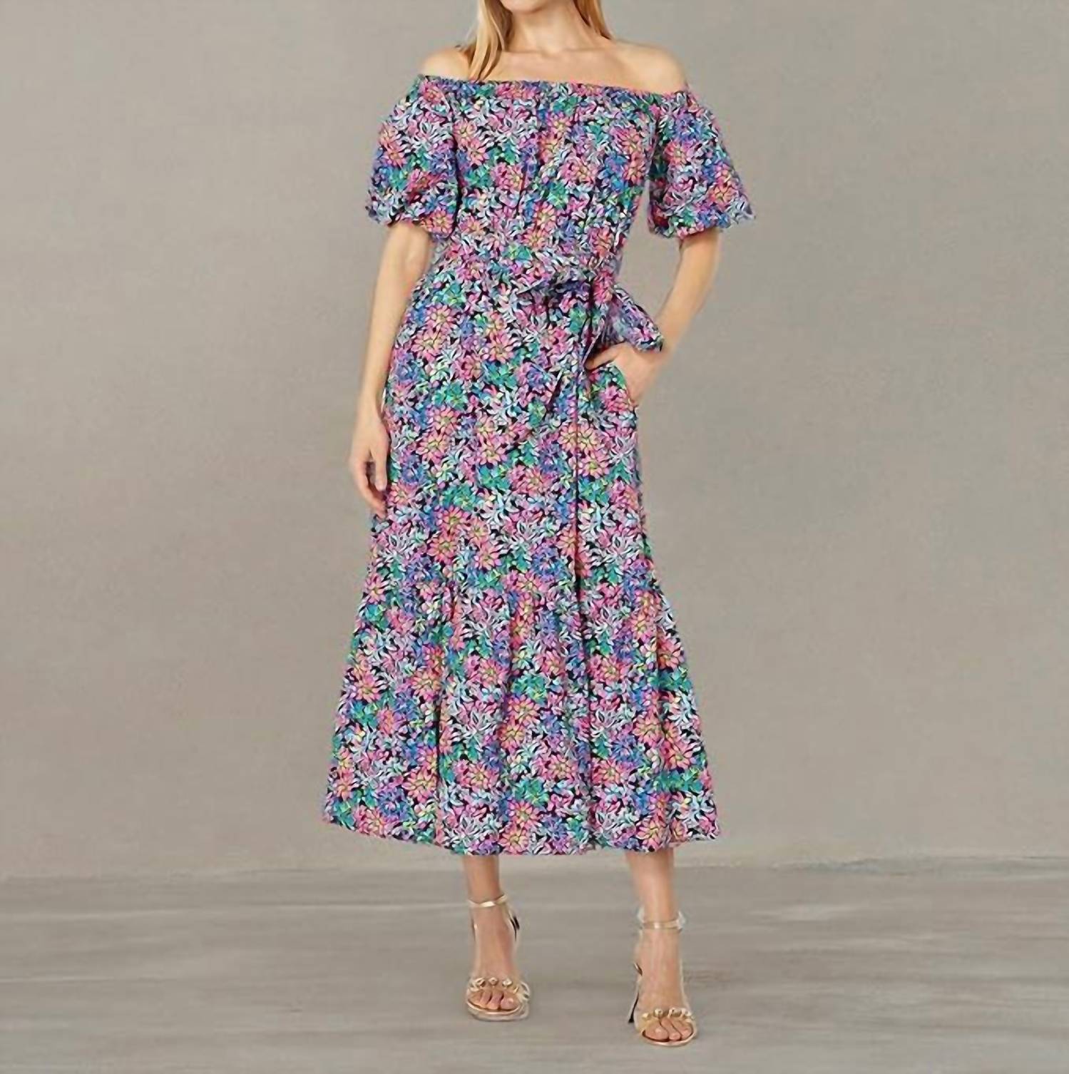 Lilly Pulitzer - Tamie Off-the-shoulder Dress