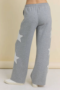 Vintage Havana - Terry Crew Neck Star Pants