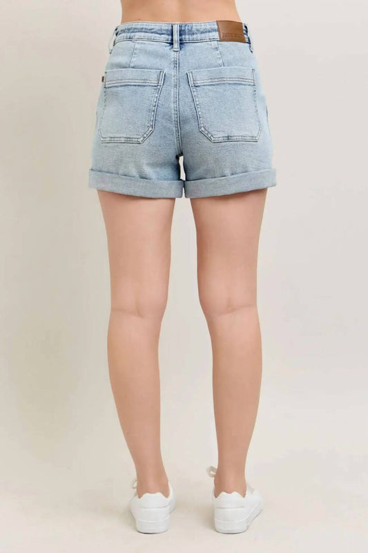 Judy Blue - Azalea High Waist Jogger Shorts