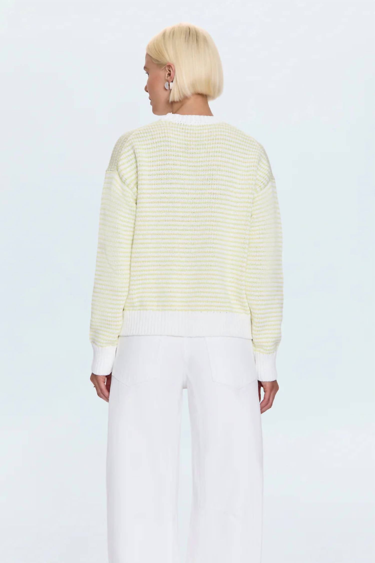Pistola - Aura Stripe Crew Neck Sweater
