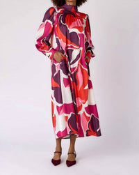 Crosby by Mollie Burch Ryder Midi Dress in autumn joy - women's dress - view 4