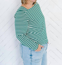 Polagram - Paris Stripe Top
