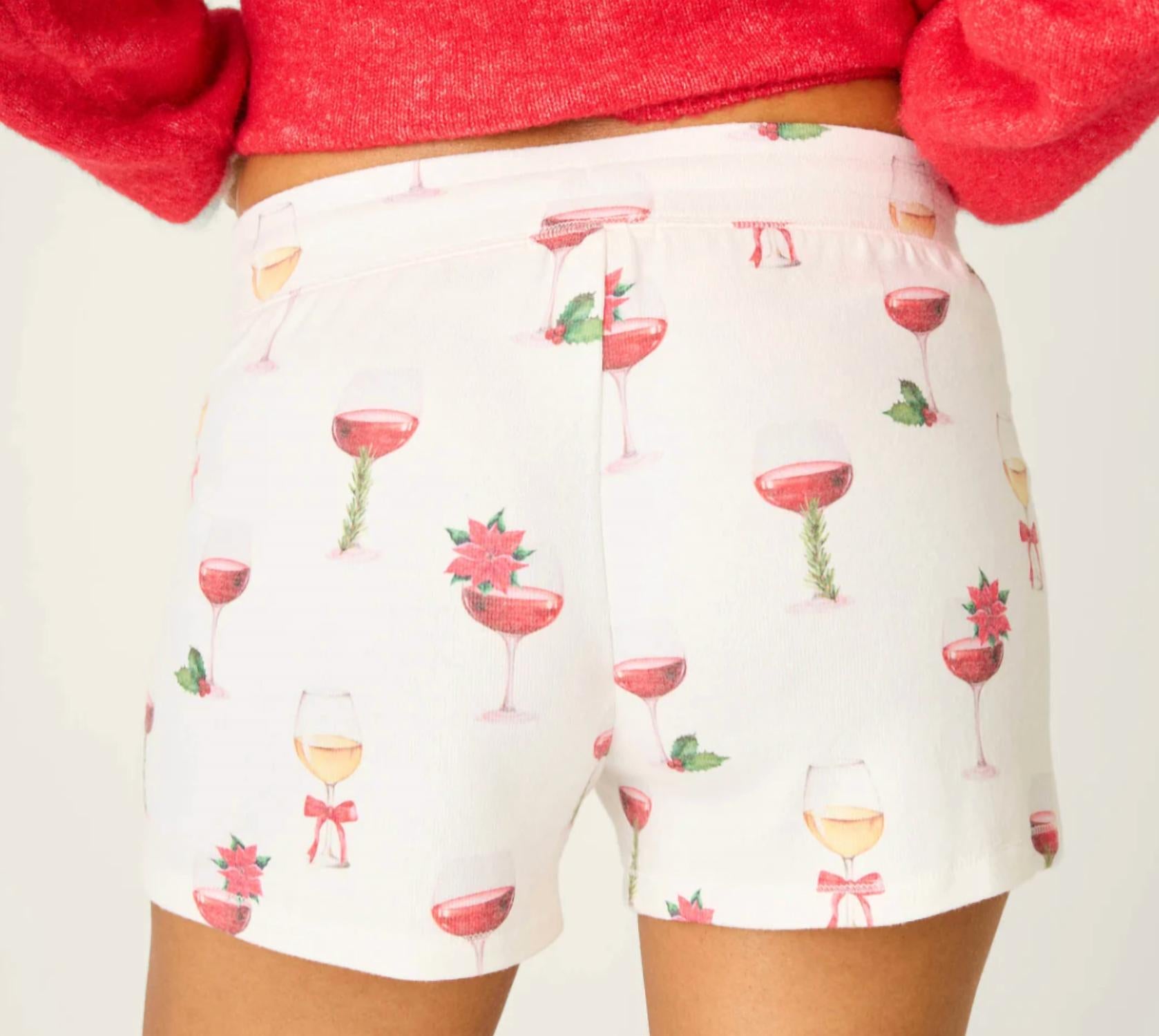 Pj Salvage - Let's Get Toasty Holiday Shorts