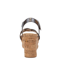 OTBT Women's Charleston Wedge Sandals in silver - women's sandal - alternate view