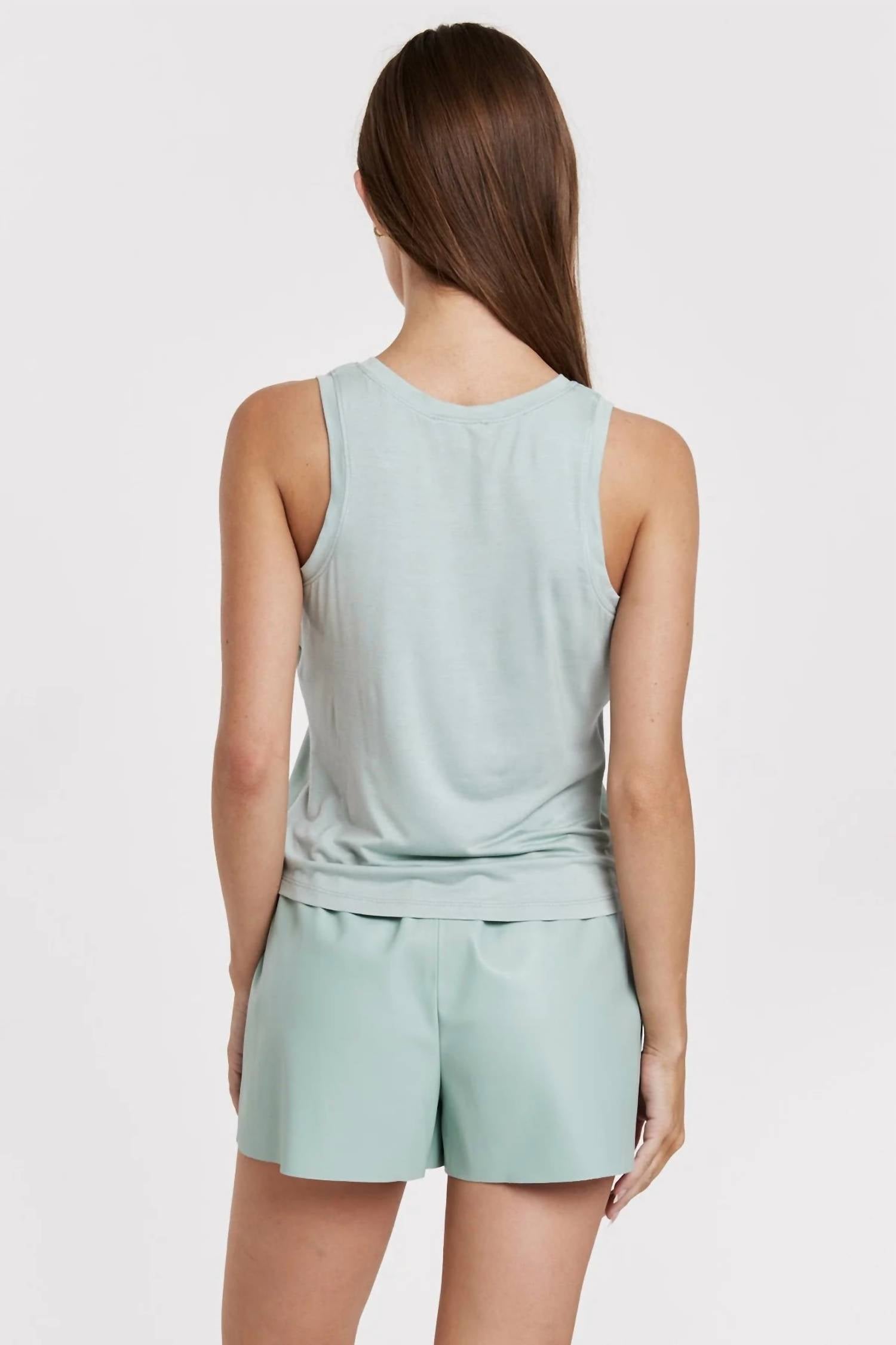 Another Love - Carmela Vegan Leather Tank
