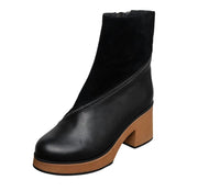 Antelope Women's Illeana Leather Boots in black - women's shoe