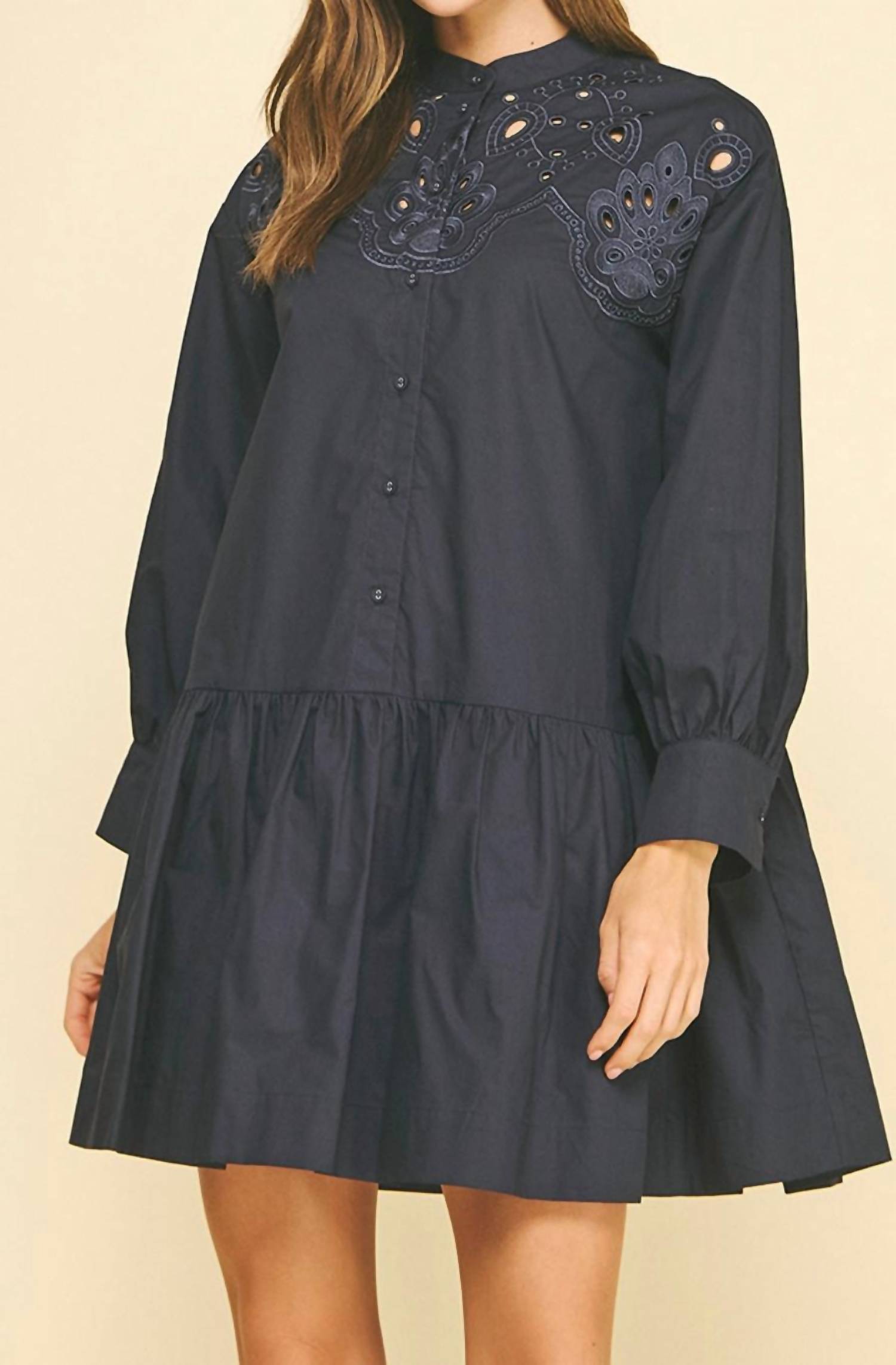 Pinch - Embroidered Mini Dress