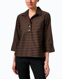 Hinson Wu - Aileen Quarter Sleeve Top