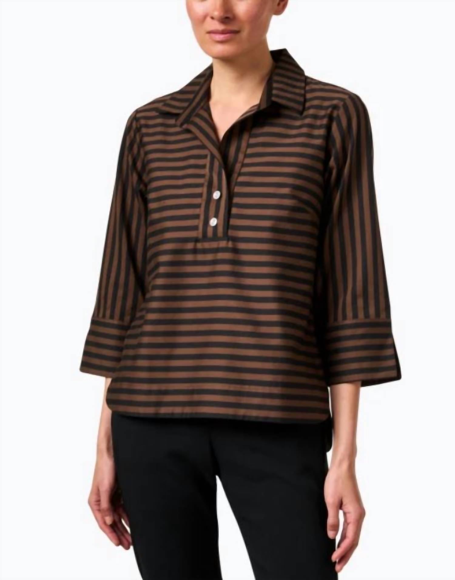 Hinson Wu - Aileen Quarter Sleeve Top