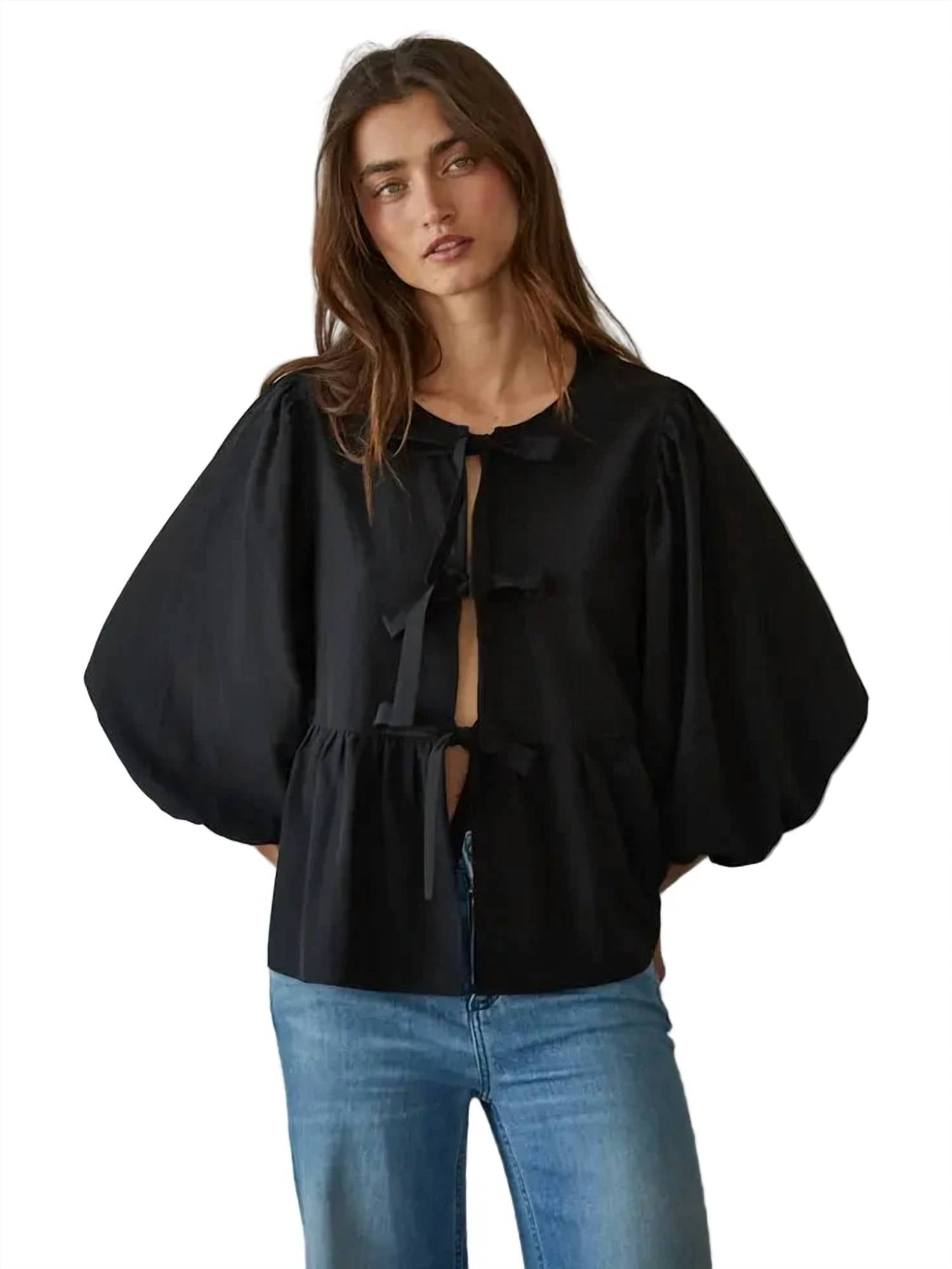 By Together - Tie-front Blouse