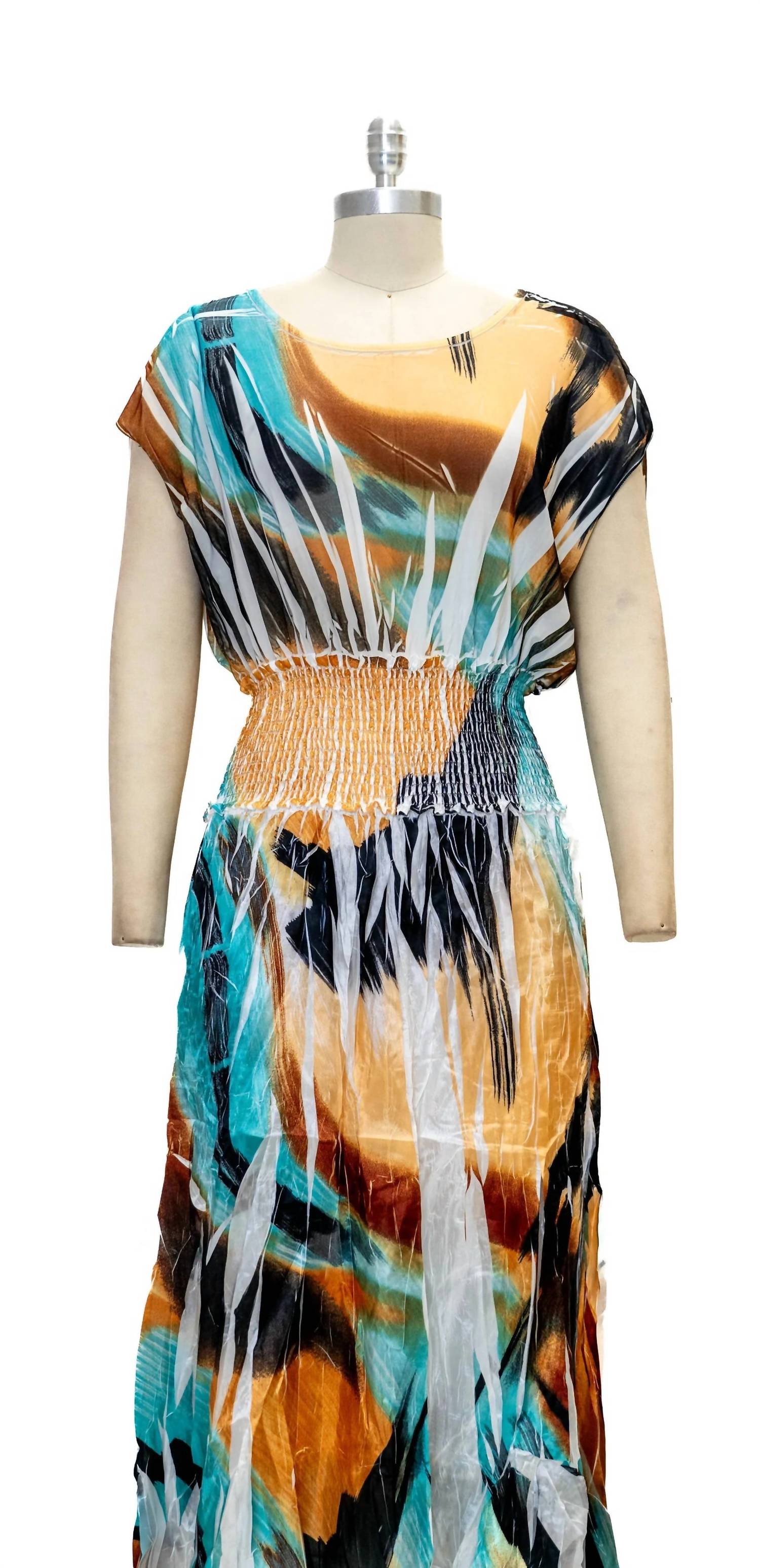 Paris Paris - Women's Colorful Serenity Dress
