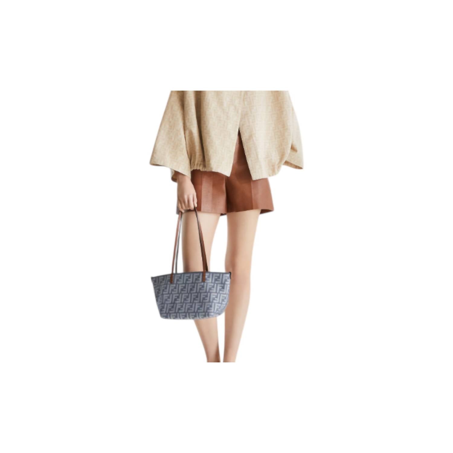 Fendi - Women's FF Jacquard Reversible Shopper Bag