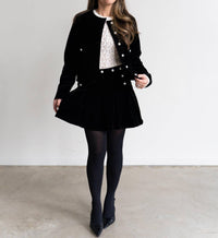 Tcec - Georgie Pearl Button Front Jacket