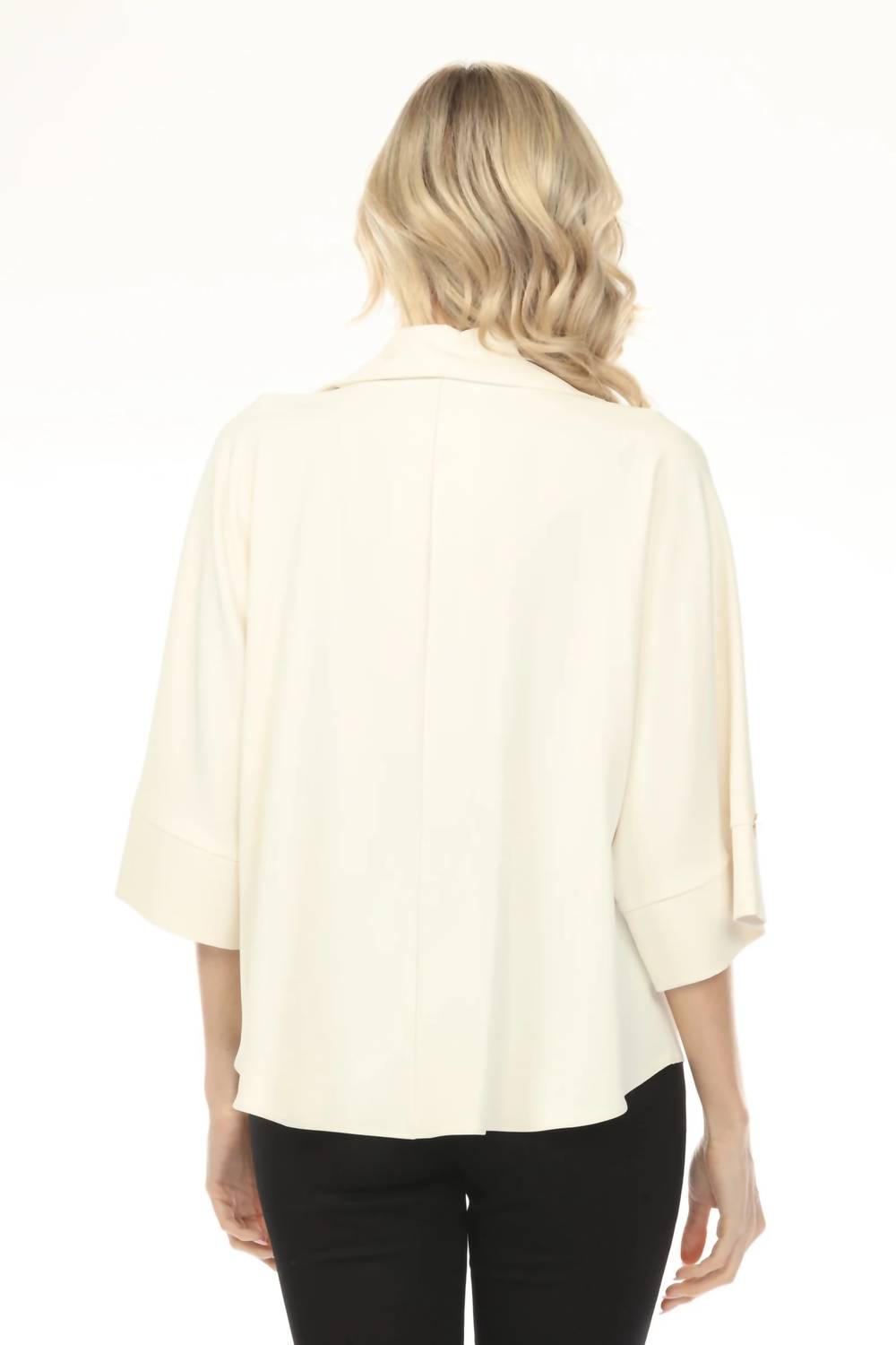 Joseph Ribkoff - V-neck Relaxed Fit Blouse