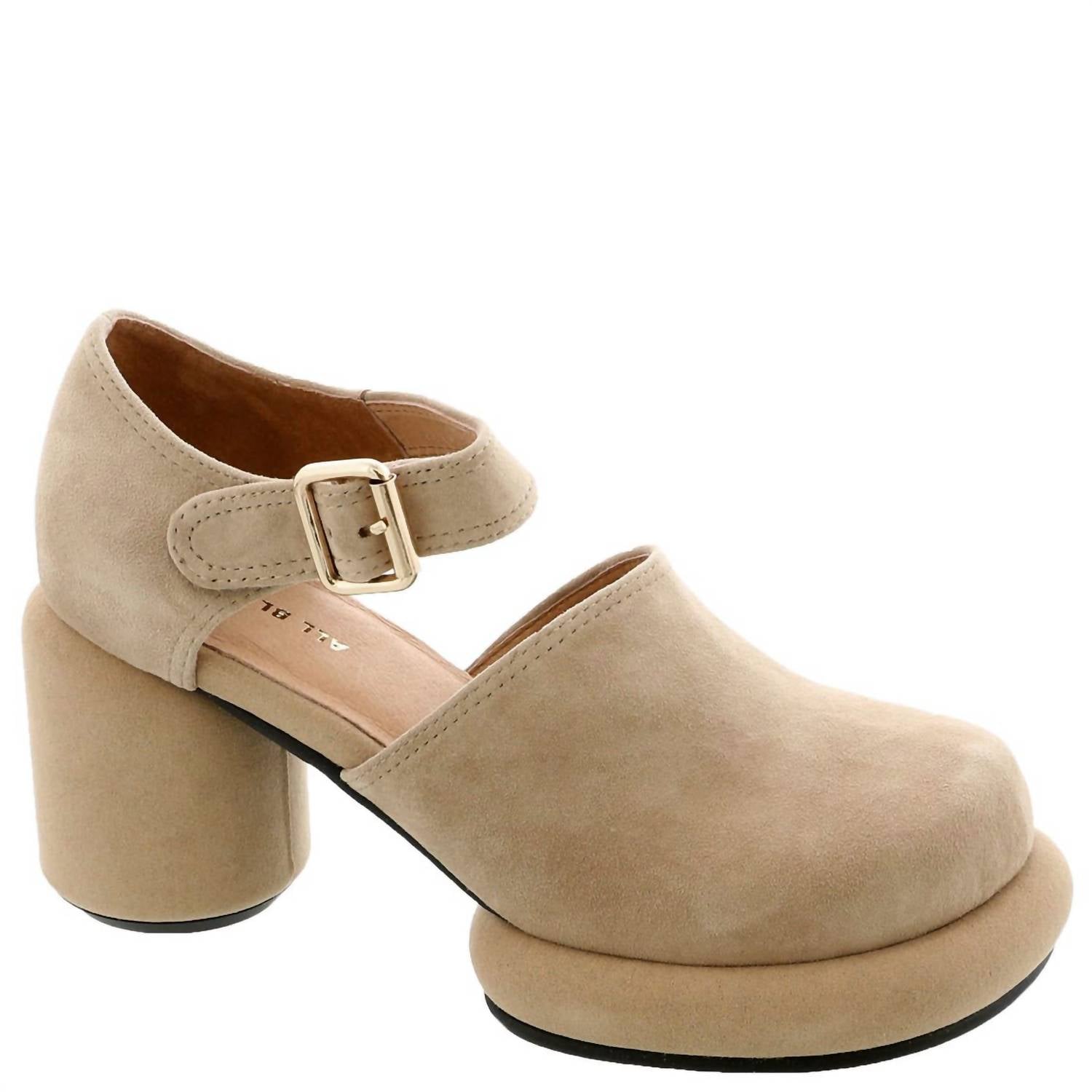 All Black - Women's Mod Jane Pumps