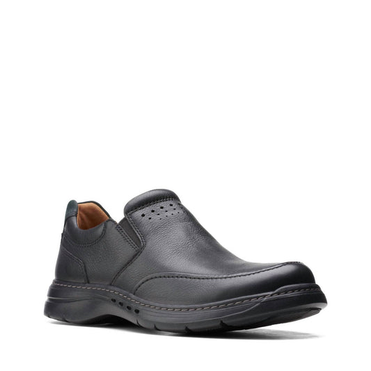 Clarks - Men's Un Brawley Step Leather Shoes