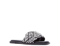 Qupid - Women's Beaded Slides