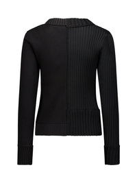 Marina Moscone - Women's Patchwork Pullover Sweater