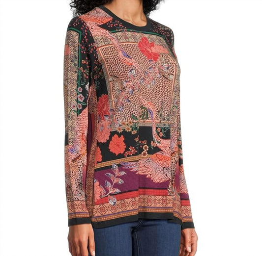 Johnny Was - Janie Favorite Long Sleeve Crew Neck Sweater