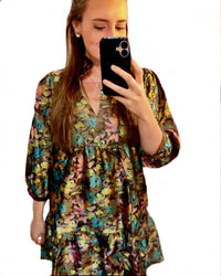Jade - Loose-Fitting Mini Dress