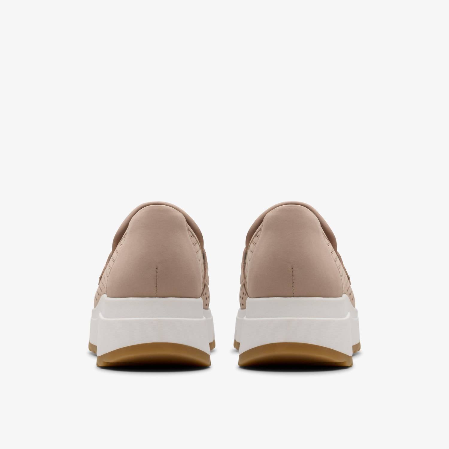 Clarks Women's Loriini Edge Shoe in sand nubuck - women's sneaker - alternate view