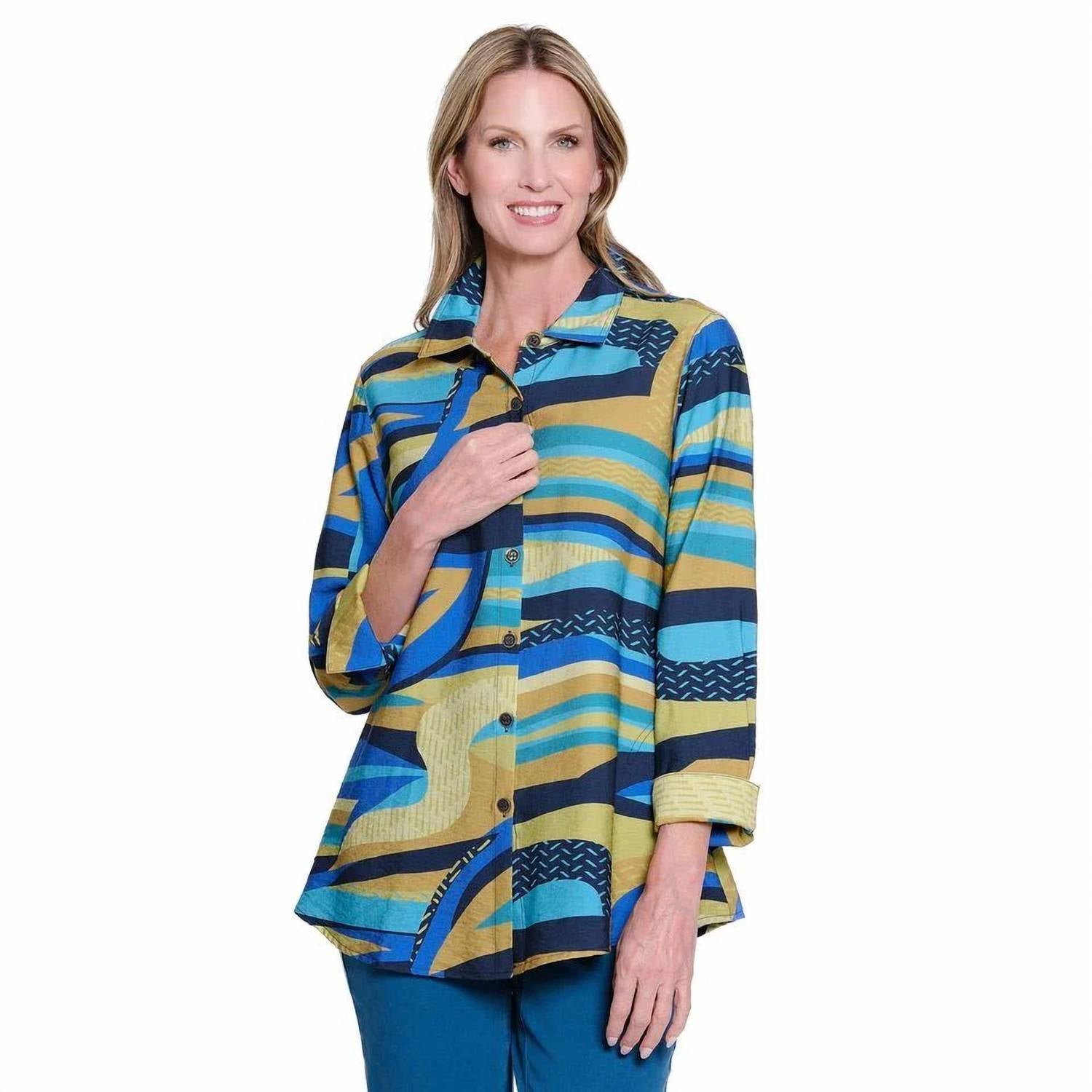 Multiples - Long Sleeve Blouse